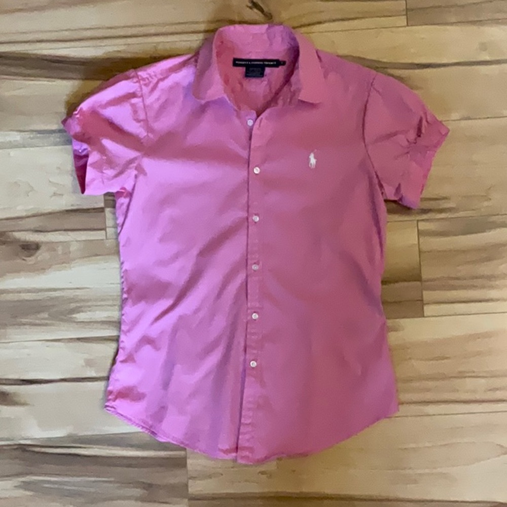 Ralph Lauren Pink Short-Sleeve Polo